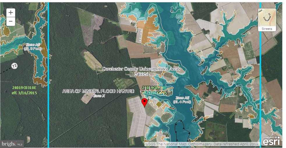 4340 Egypt Road Cambridge, MD 21613 - Photo 18 of 42 FEMA Map