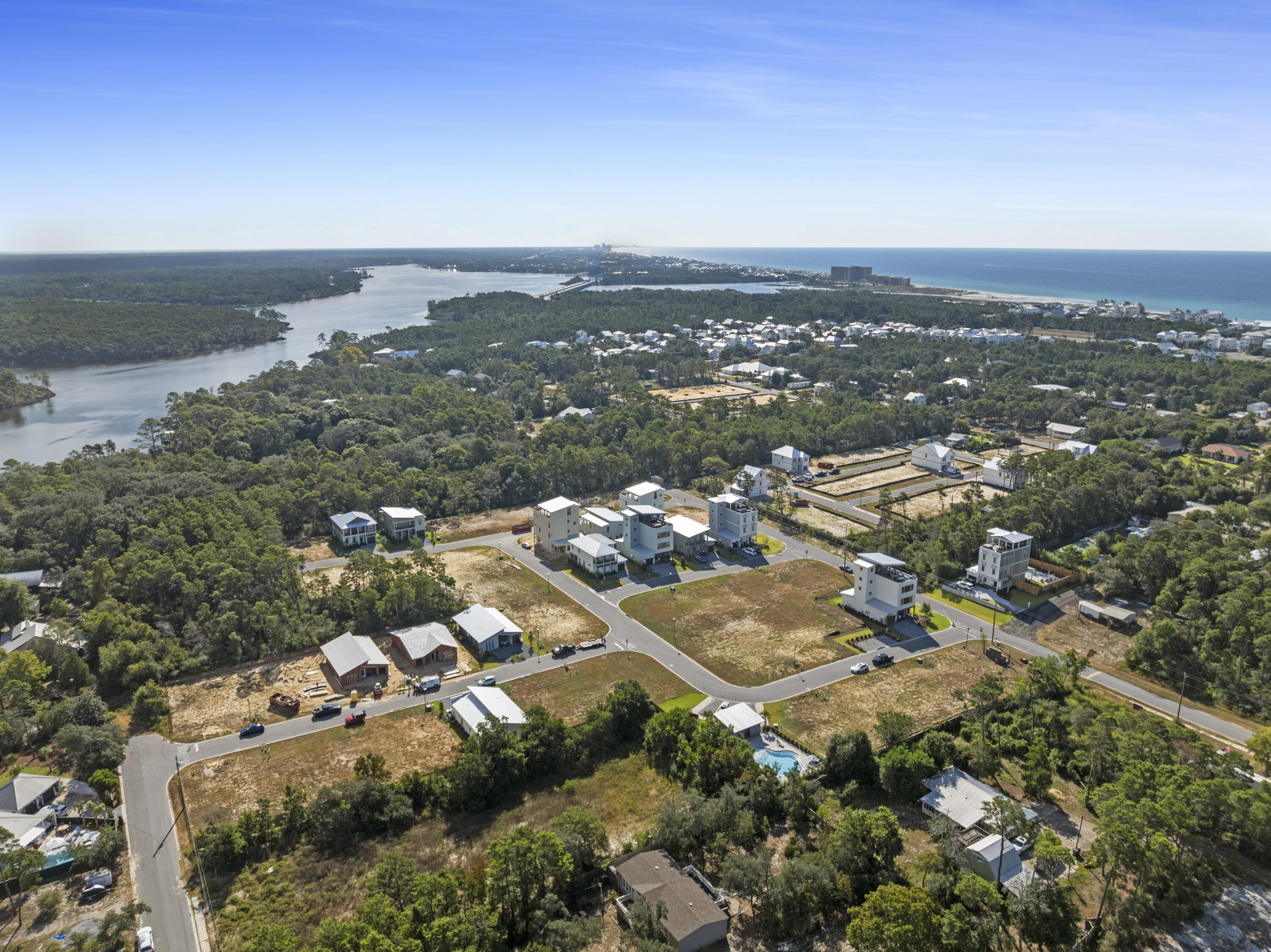 32 Asher St Inlet Beach, Unit LOT 36 Inlet Beach, FL 32461 - Photo 38 of 41 Aerial of Community