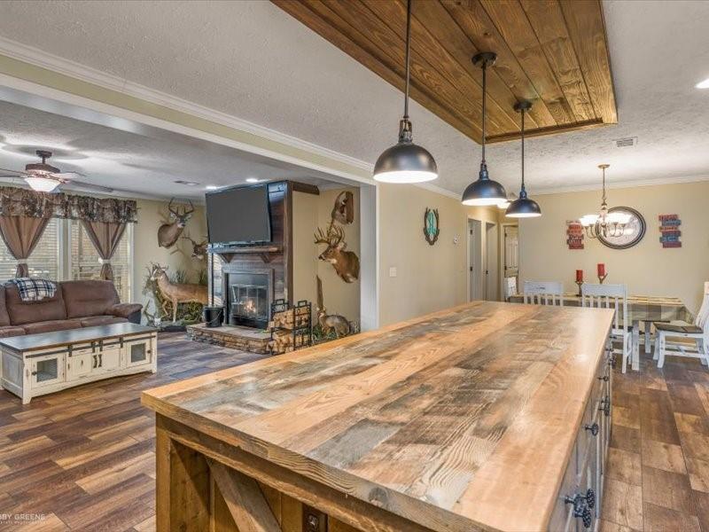 128 Gas Plant Road Doyline, LA 71023 - Photo 38 of 39 a room with lots of wooden furniture and shower