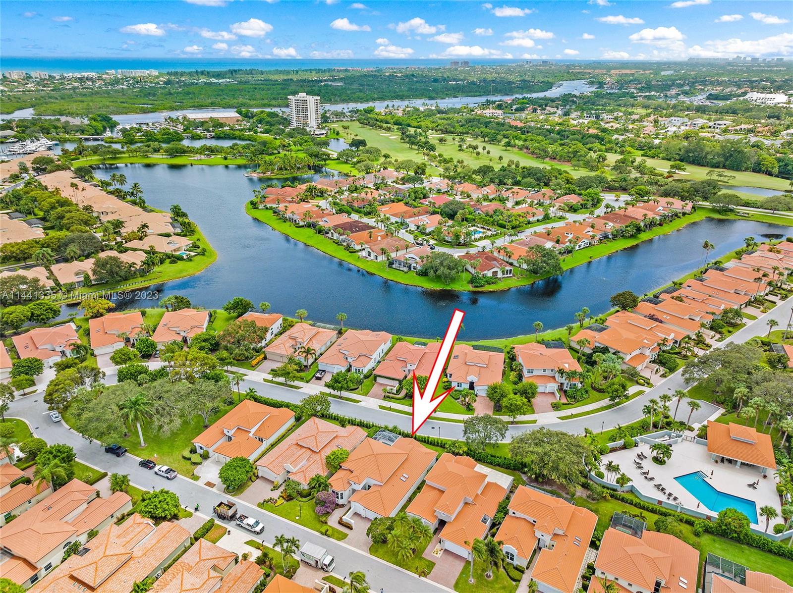 3670 Northwind Court Jupiter, FL 33477 - Photo 40 of 45 a view of a city