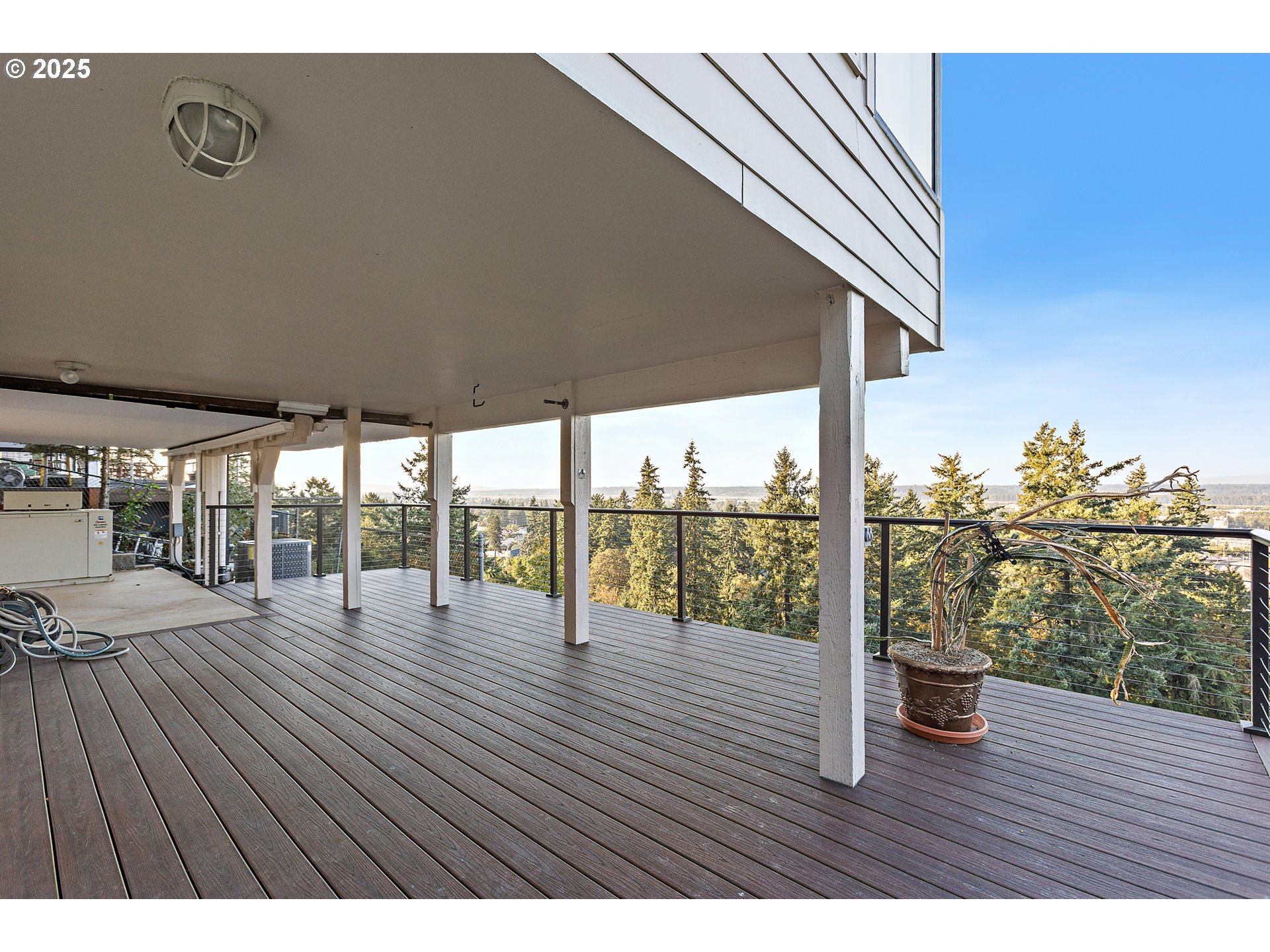 9101 Northeast Cliff Street Portland, OR 97220 - Photo 16 of 26 a view of outdoor space with wooden floor