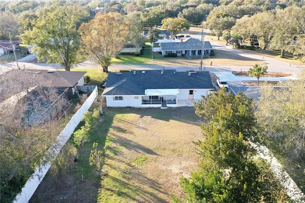 a view of a city from a terrace