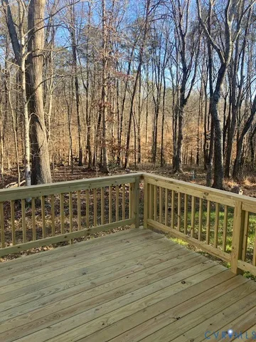 a view of a house with a deck