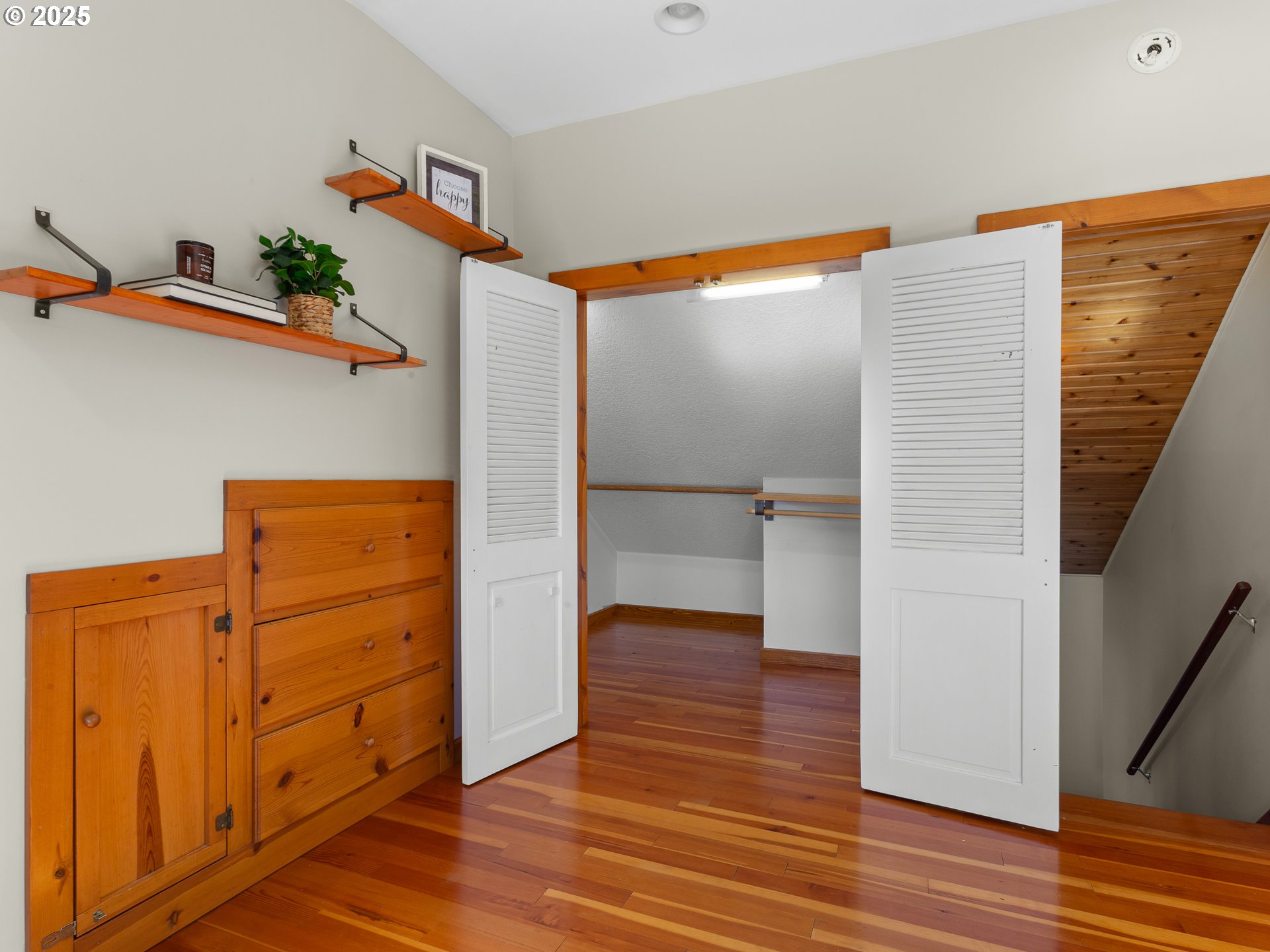 912 Northwest Fargo Street Camas, WA 98607 - Photo 23 of 44 a view of a hallway view with wooden floor and staircase