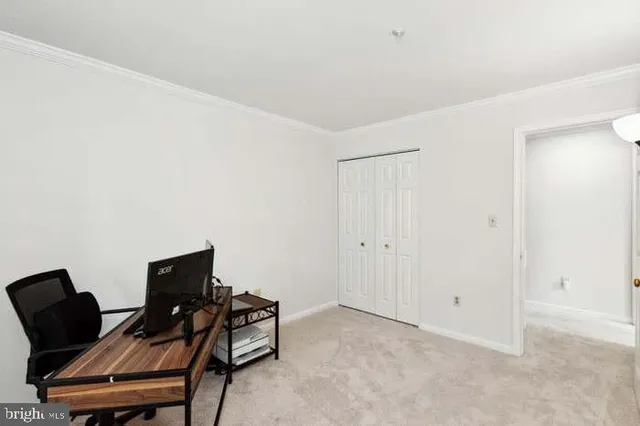 a view of a room with chairs