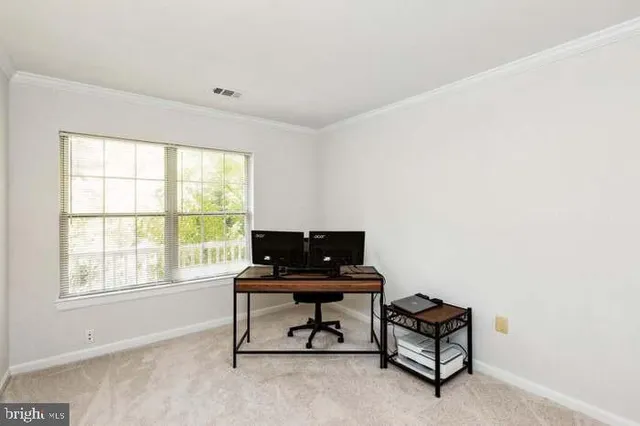 a view of a workspace with a window