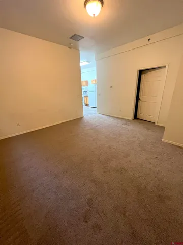 a view of empty room