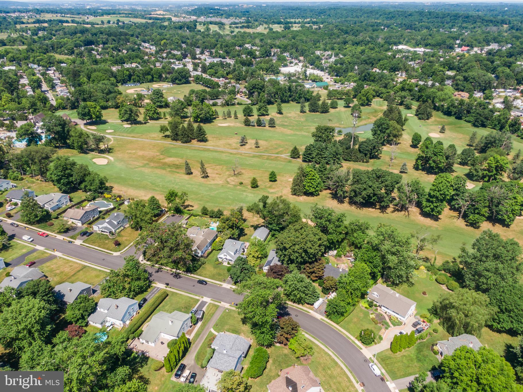 305 Preston Road Flourtown, PA 19031 - Photo 17 of 43 Golf Course by Day, Quiet Nature by Night
