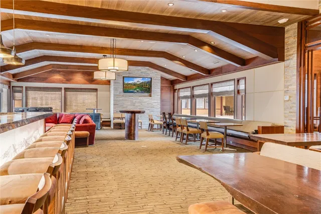 a front view of a building