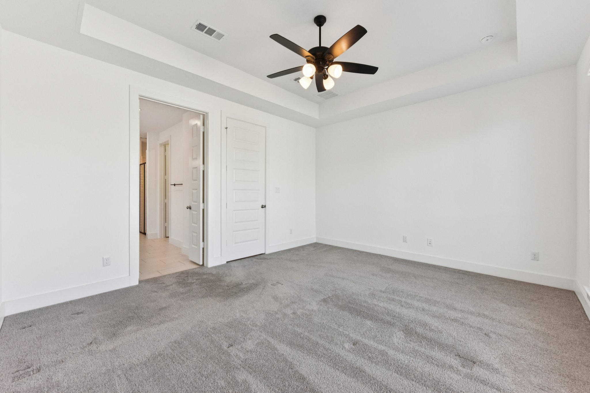 225 Ashmore Lane Georgetown, TX 78628 - Photo 13 of 36 Primary bedroom on main floors include ensuite primary bathroom and large walk in closet