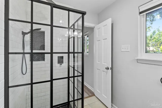 wooden floor in an empty room
