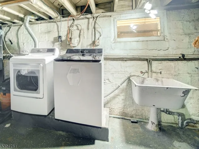 a view of a glass door