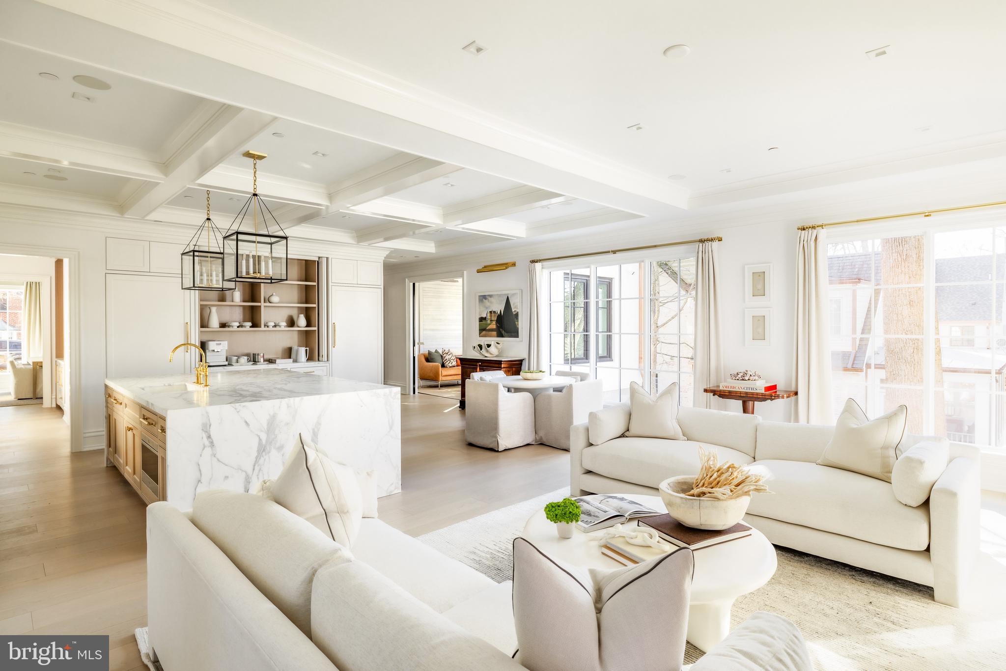 4939 Quebec Street Northwest Washington, DC 20016 - Photo 16 of 50 a living room with furniture and a large window
