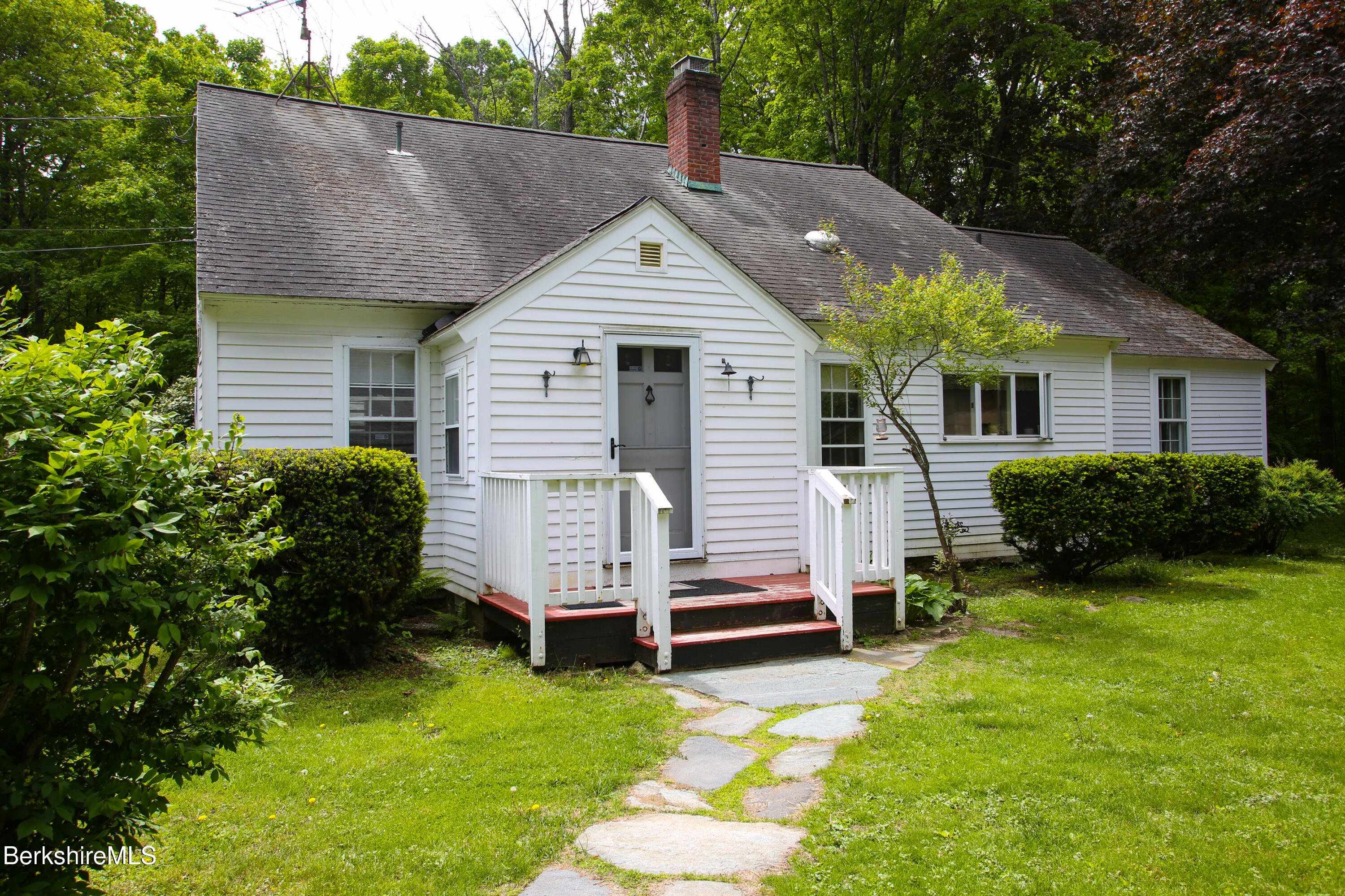 31 West Oxbow Road Charlemont, MA 01370 - Photo 39 of 39 a view of a house with backyard