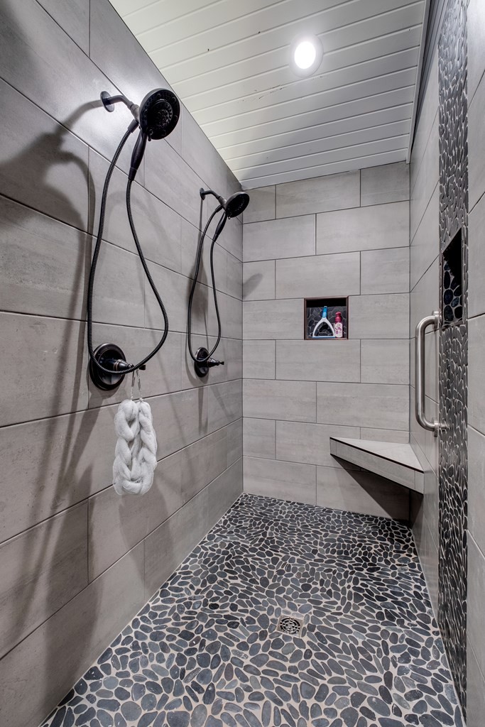 4700 Honey Creek Loop Road Allardt, TN 38504 - Photo 33 of 70 a bathroom with a shower
