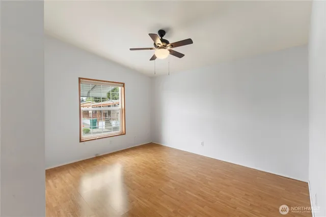 wooden floor in an empty room