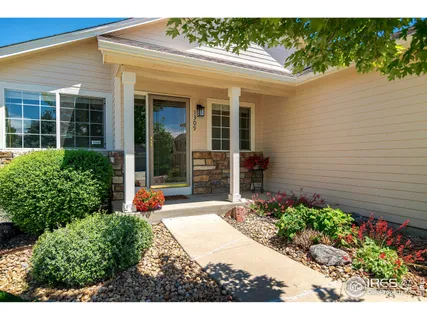 a front view of a house with a porch