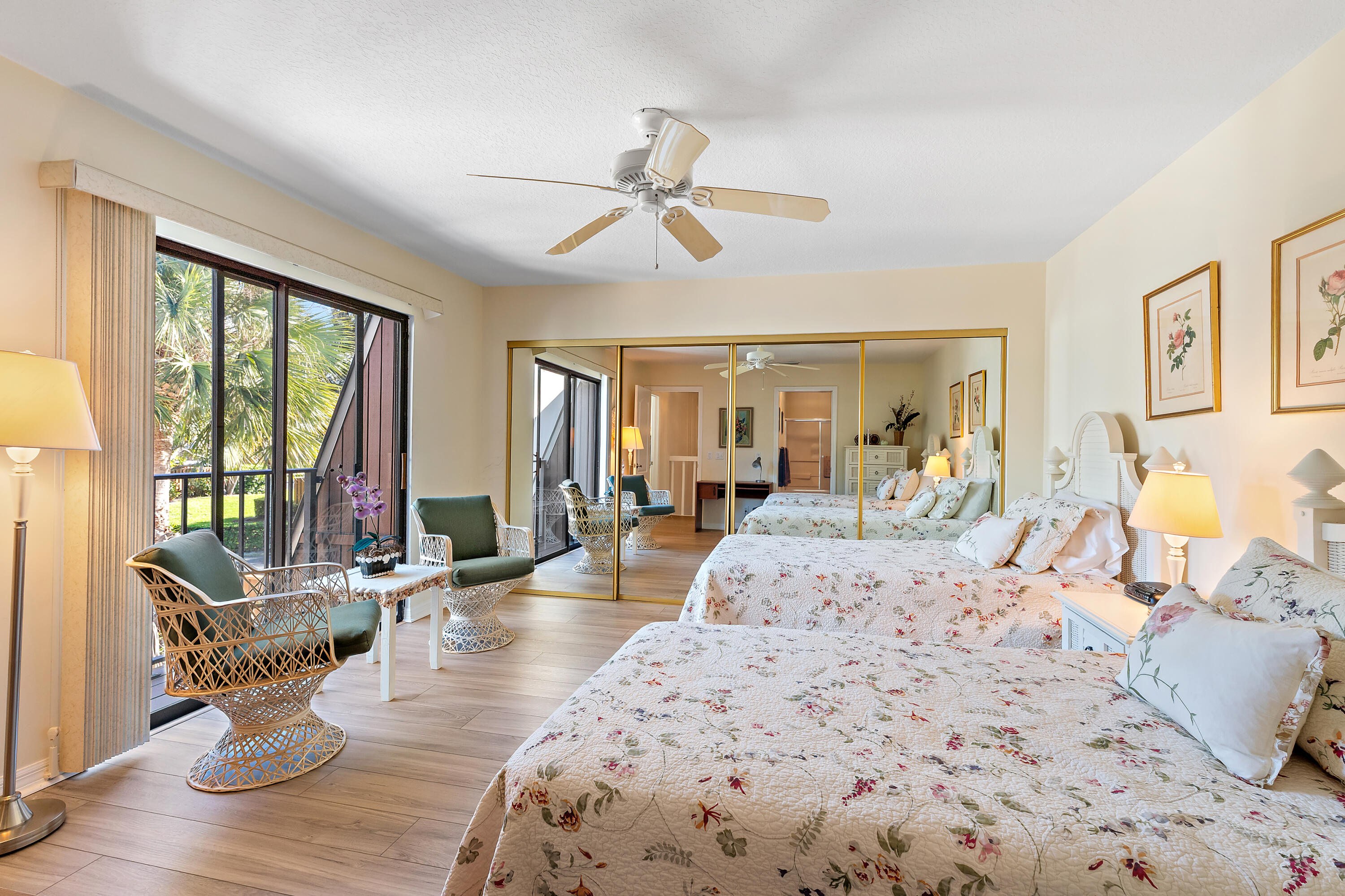 1420 Ocean Way, Unit 28D Jupiter, FL 33477 - Photo 24 of 33 a living room with furniture large window and wooden floor