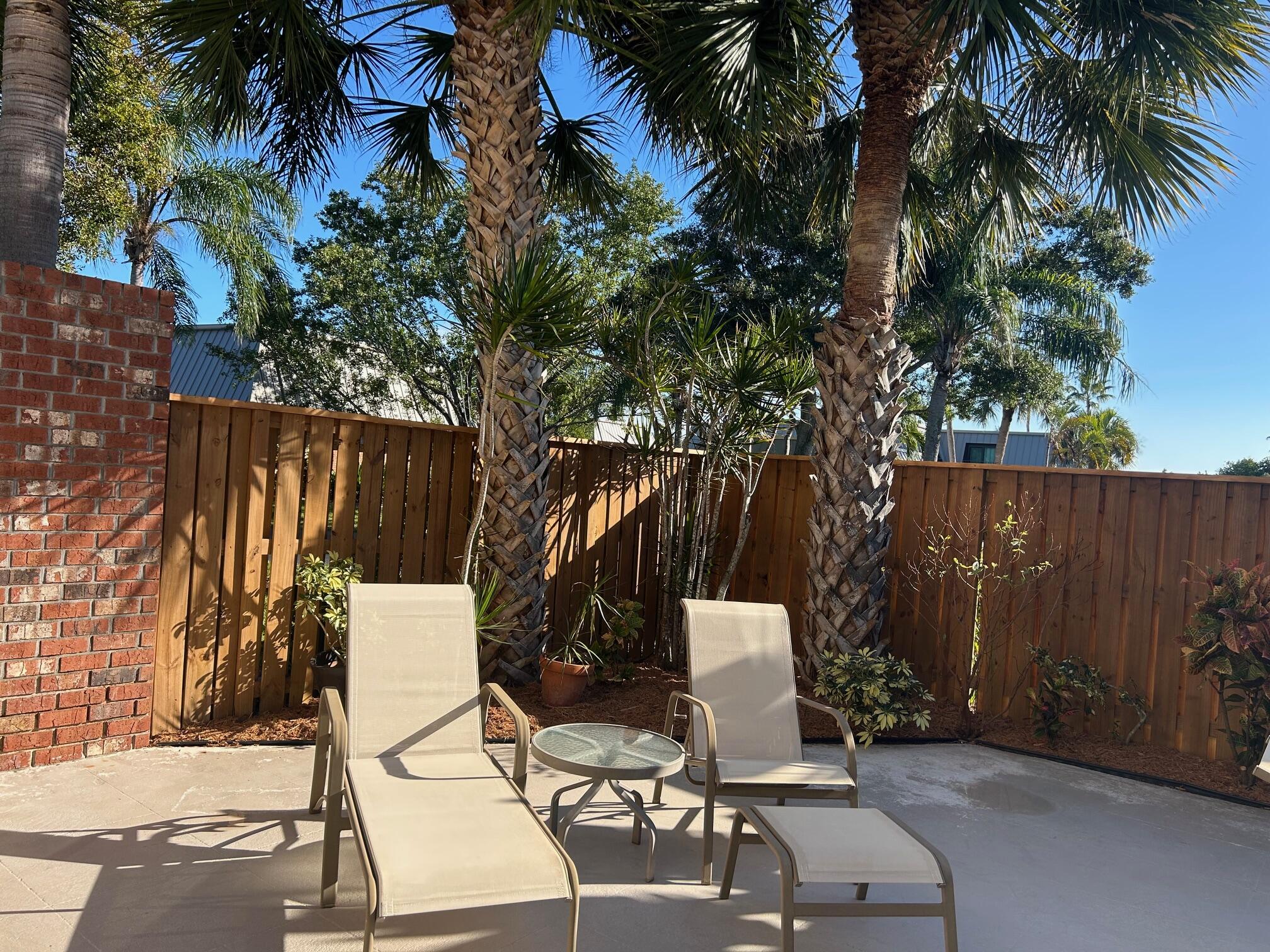 1420 Ocean Way, Unit 28D Jupiter, FL 33477 - Photo 3 of 33 a view of outdoor space with seating area