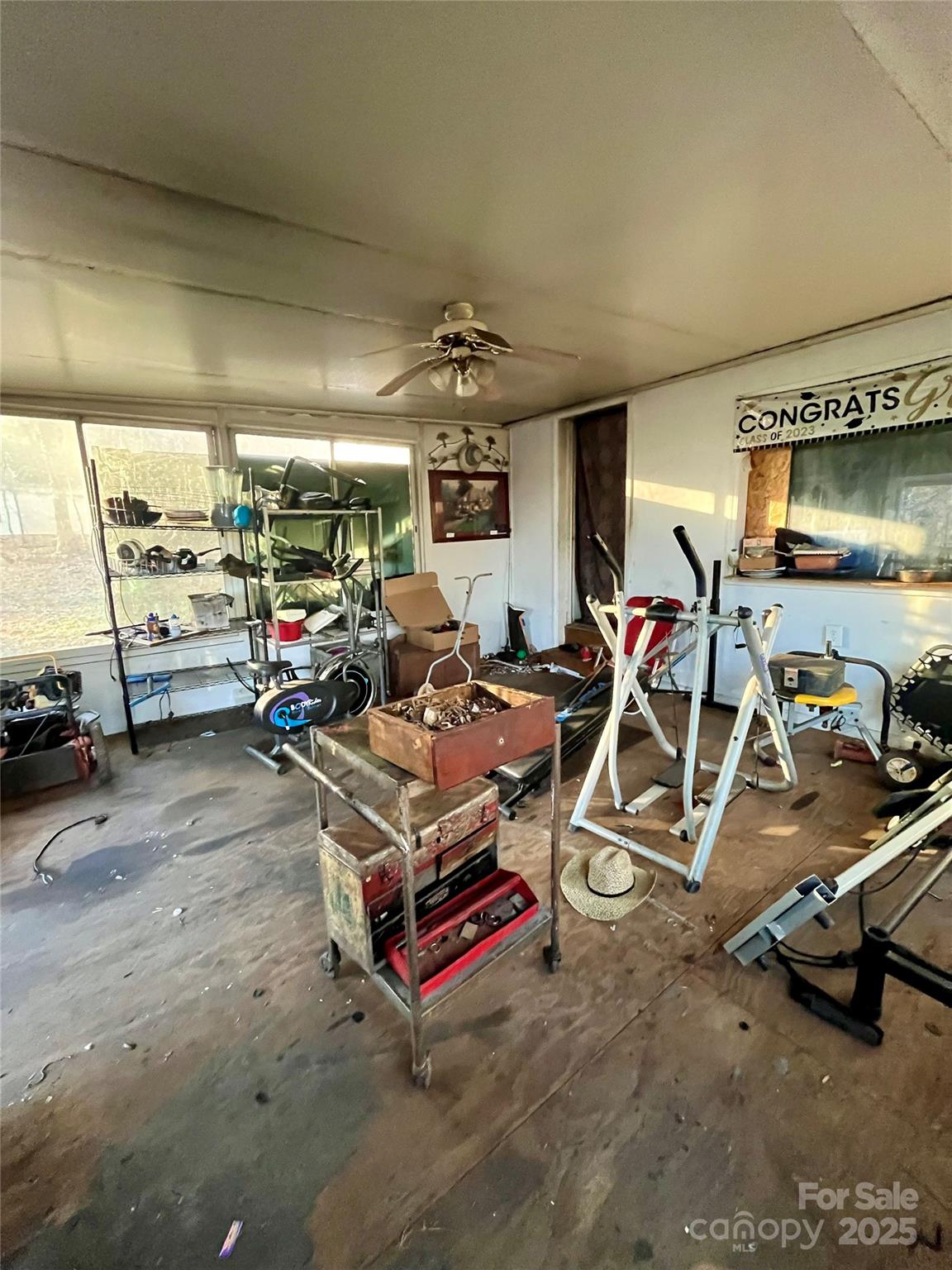 608 Crowders Creek Road Gastonia, NC 28052 - Photo 10 of 18 a view of a room with gym equipment