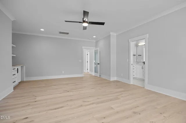 a view interior of the house and wooden floor