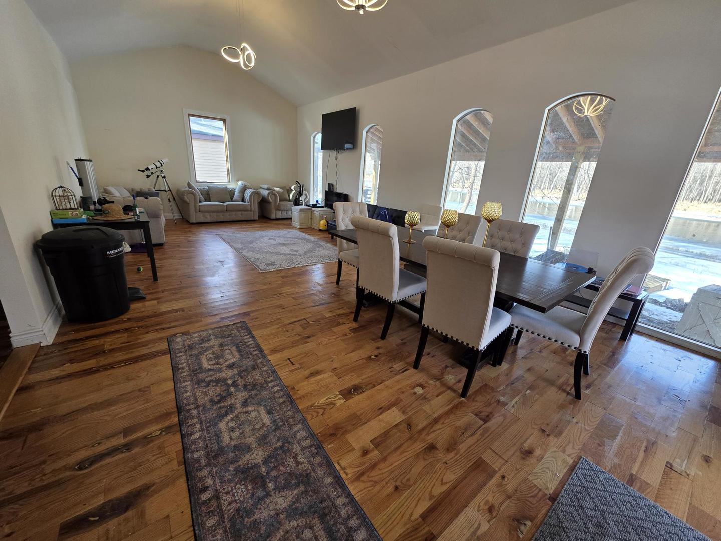 2709 North River Isle Road Momence, IL 60954 - Photo 11 of 23 a living room with furniture and a wooden floor