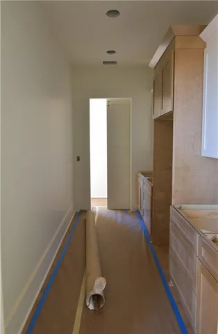 a view of a building entrance