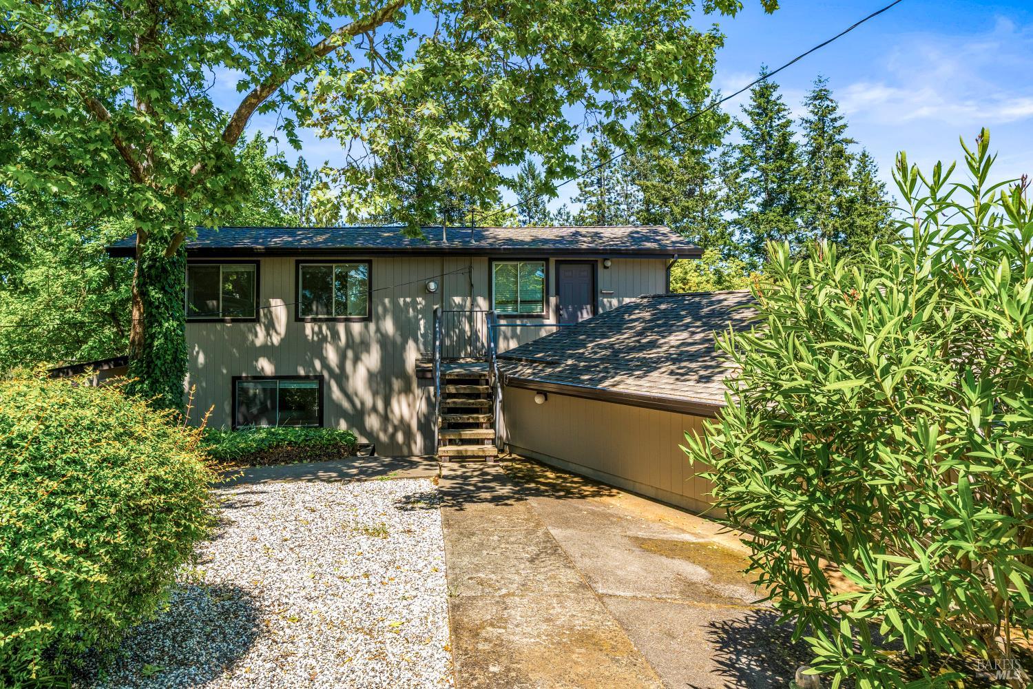 625-629 Hill Road Angwin, CA 94508 - Photo 27 of 64 a view of outdoor space and yard