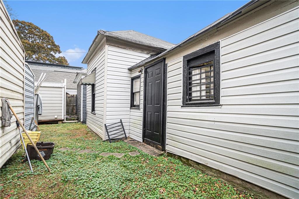 56 Ormond Street Southeast Atlanta, GA 30315 - Photo 11 of 15 a view of a back yard of the house