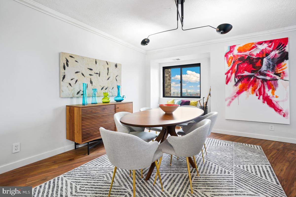 5901 Mt Eagle Drive, Unit 1604 Alexandria, VA 22303 - Photo 11 of 39 Dining Room - Will Accommodate Table of 8 to 10