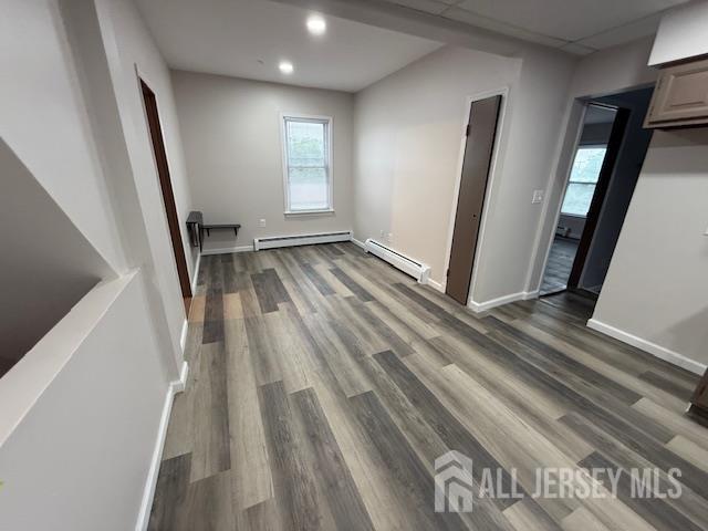 601 Ridgeway Avenue, Unit 2 South Amboy, NJ 08879 - Photo 6 of 9 a view of a room with wooden floor and staircase