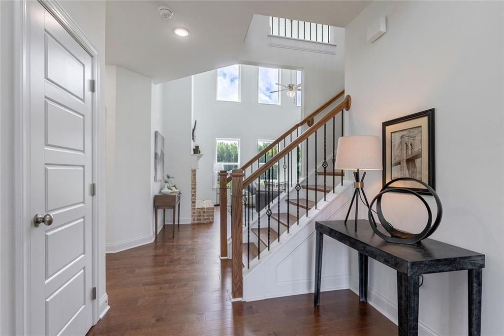 1025 Stonewood Field Road Watkinsville, GA 30677 - Photo 37 of 98 a view of entryway and hall with wooden floor