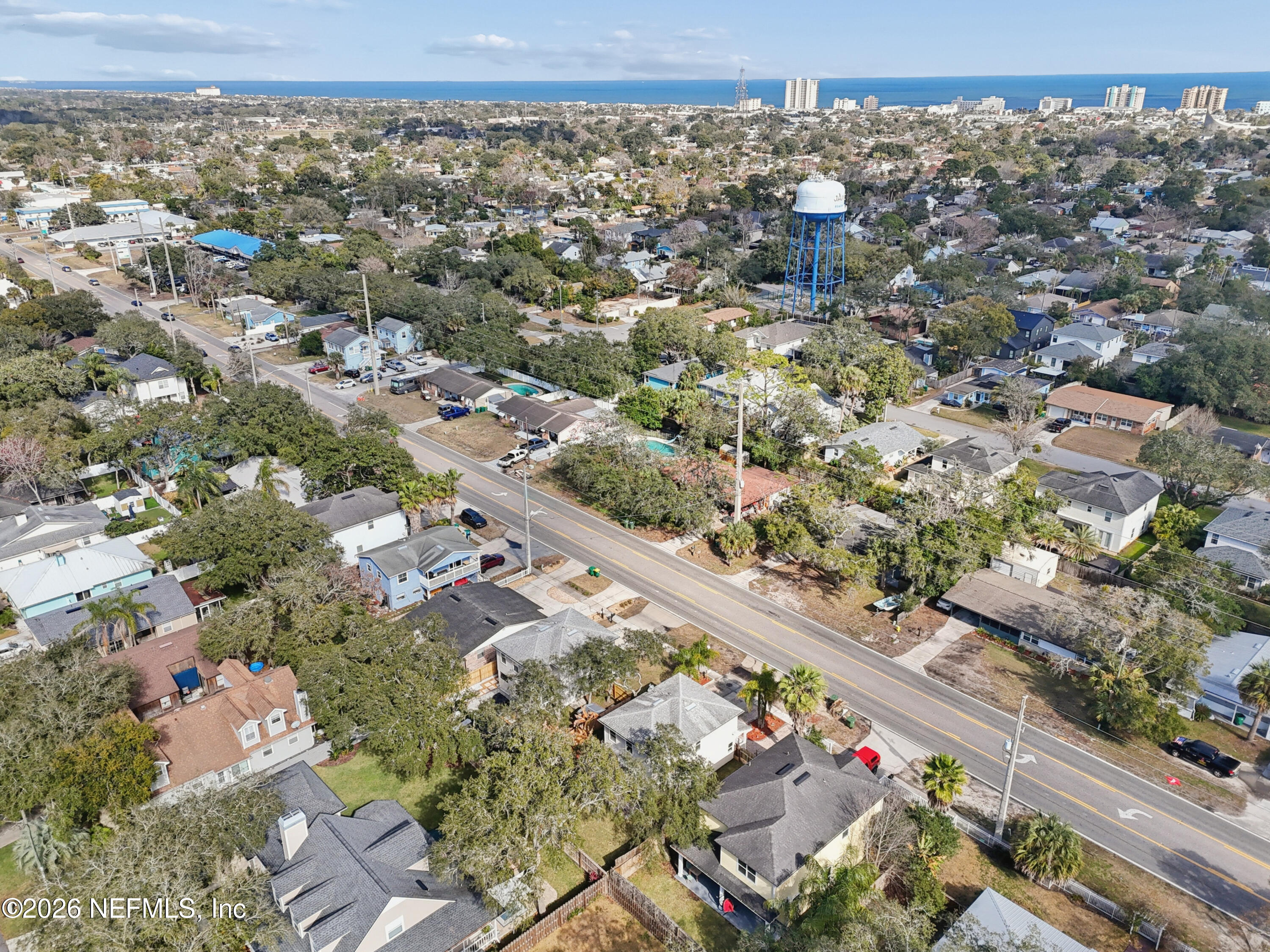 1022 Penman Road Jacksonville Beach, FL 32250 - Photo 49 of 52 an aerial view of a city