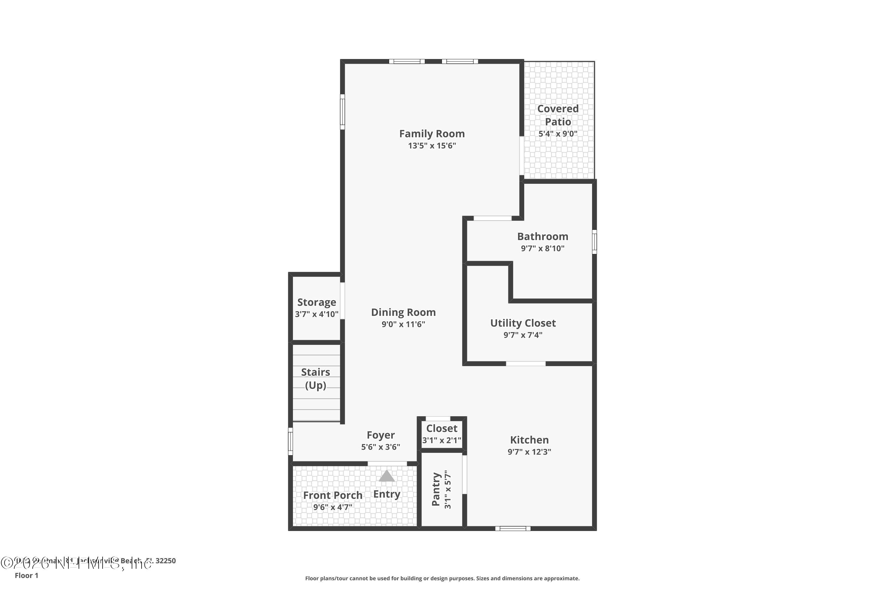 1022 Penman Road Jacksonville Beach, FL 32250 - Photo 51 of 52 a picture of a floor plan