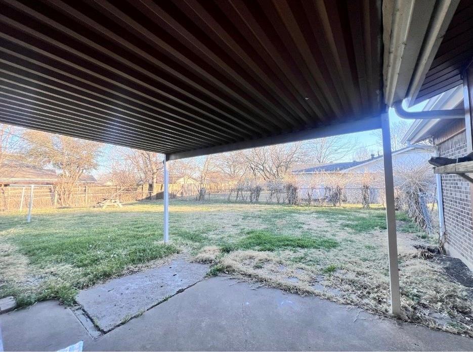201 Lester Street Burleson, TX 76028 - Photo 14 of 14 Covered Back Yard Porch