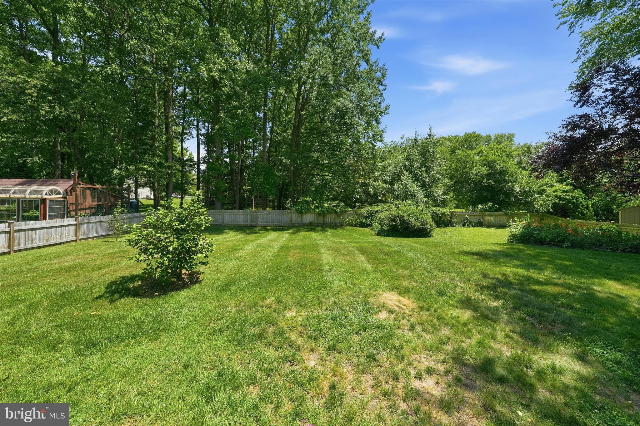 5 Linden Spring Lane Bear, DE 19701 - Photo 35 of 42 Large, Private, Fenced-In Backyard.