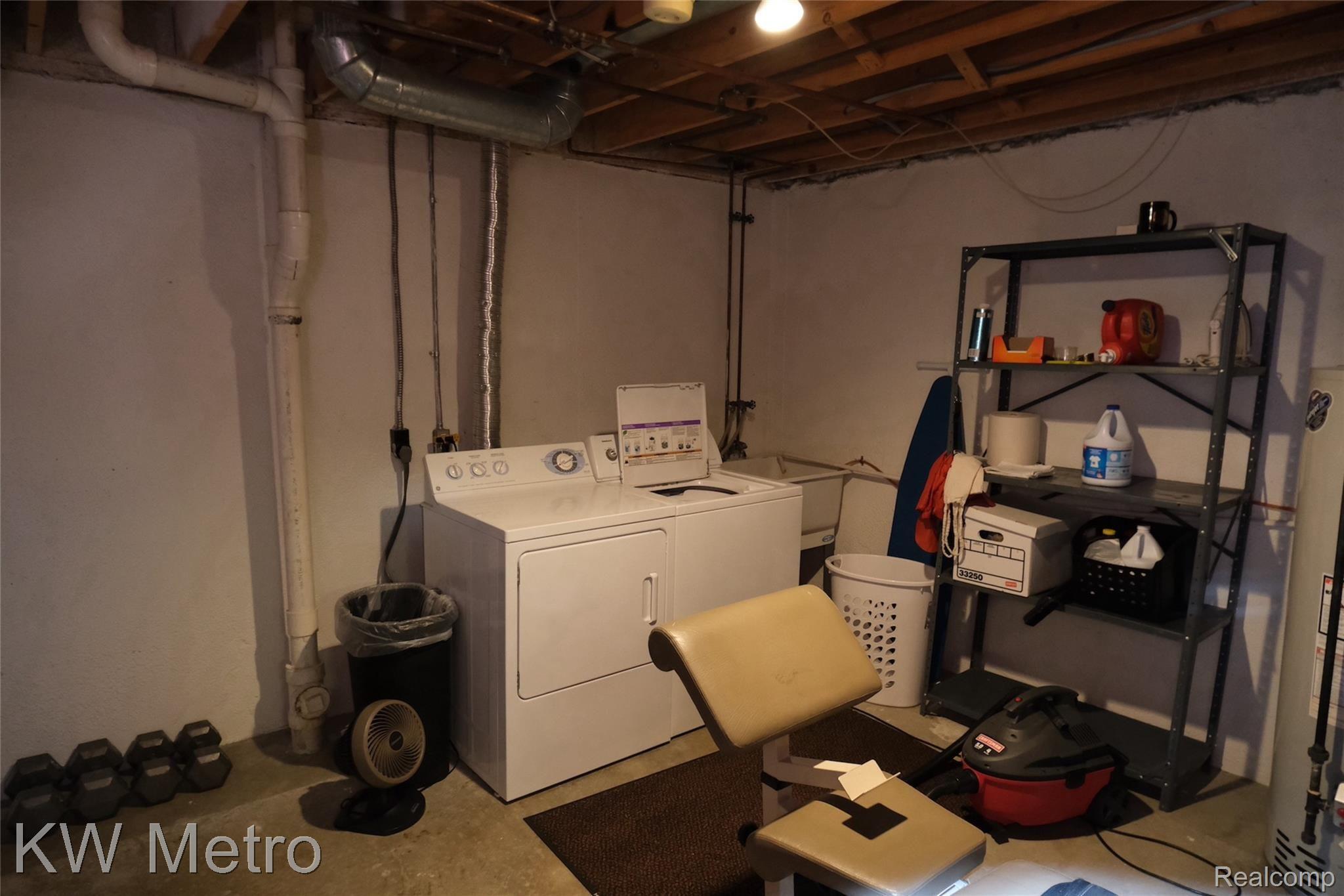 645 South Crooks Road Clawson, MI 48017 - Photo 17 of 18 Laundry (in basement)