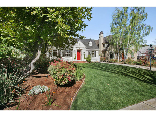 1132 Cambridge Road Burlingame, CA 94010 - Photo 1 of 25 a front view of a house with a yard