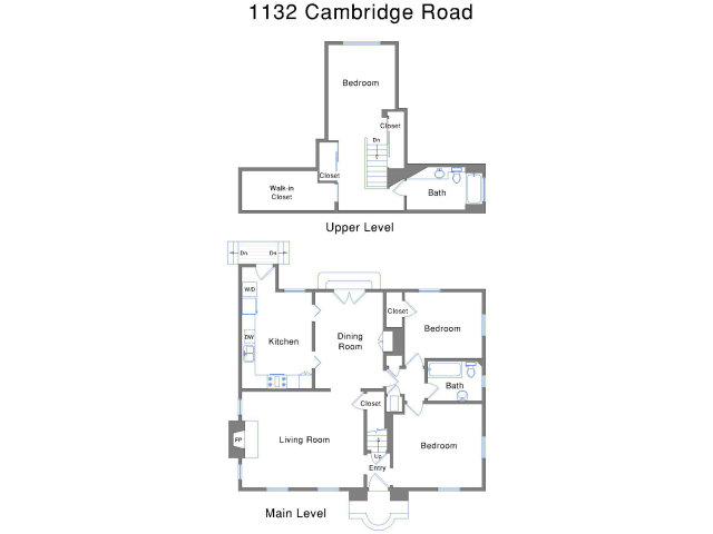 1132 Cambridge Road Burlingame, CA 94010 - Photo 25 of 25 a picture of a floor plan