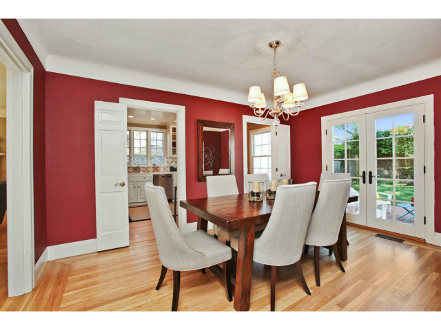 1132 Cambridge Road Burlingame, CA 94010 - Photo 8 of 25 a view of a dining room with furniture and wooden floor