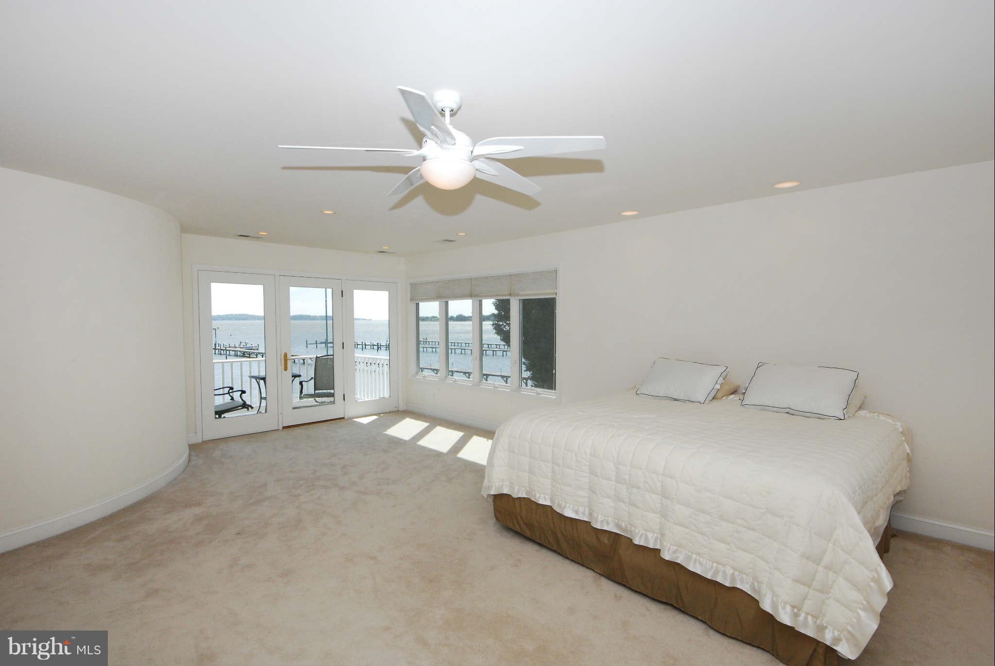 464 Cedar Haven Road Arnold, MD 21012 - Photo 12 of 28 Master bedroom has a private waterside balcony