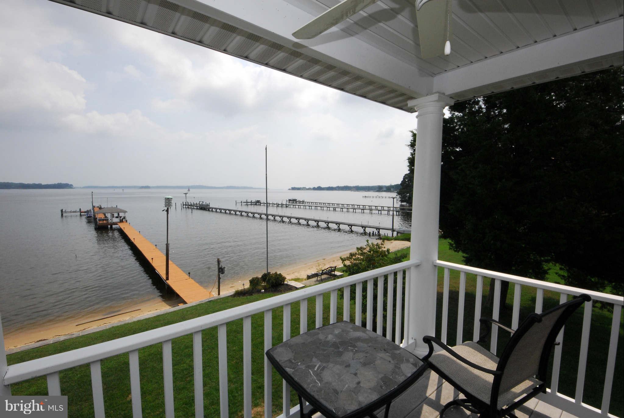 464 Cedar Haven Road Arnold, MD 21012 - Photo 13 of 28 View from master bedroom balcony down the river