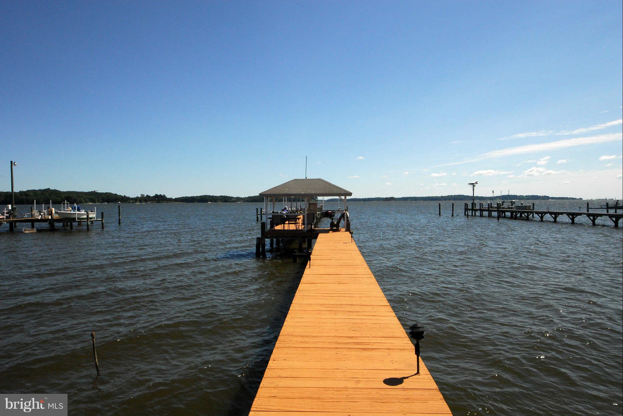 464 Cedar Haven Road Arnold, MD 21012 - Photo 25 of 28 View towards gazebo on the pier