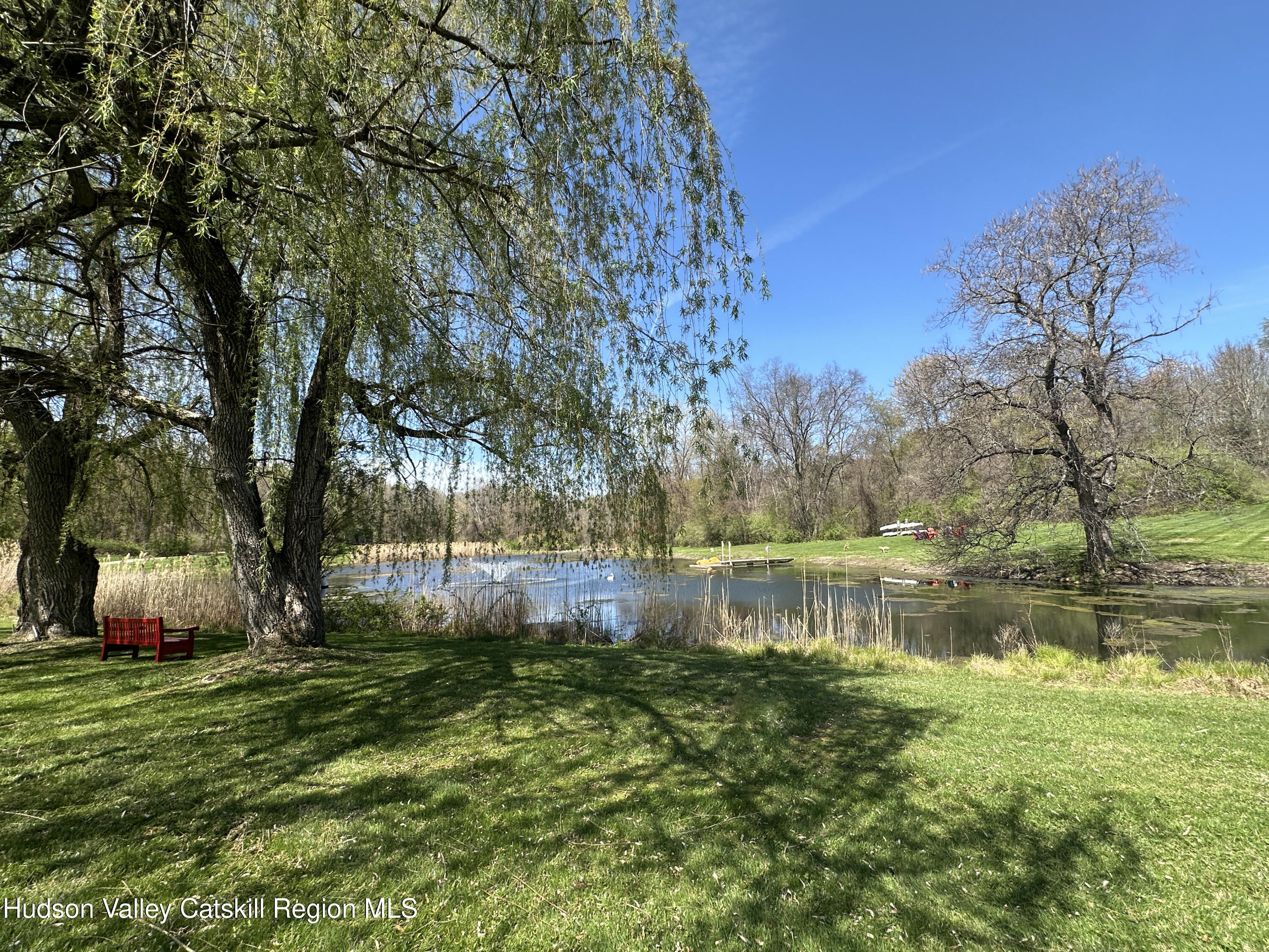 443 Taghkanic Road Elizaville, NY 12523 - Photo 36 of 44 Bench Willow Pond