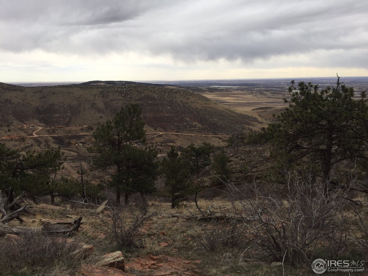 0 Eagle Ridge Road Longmont, CO 80503 - Photo 21 of 25 View from NW corner marker
