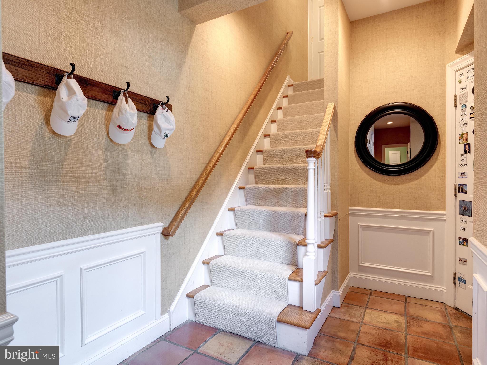 1275 Farm Road Berwyn, PA 19312 - Photo 32 of 48 Private Staircase to 5th Bedroom Suite