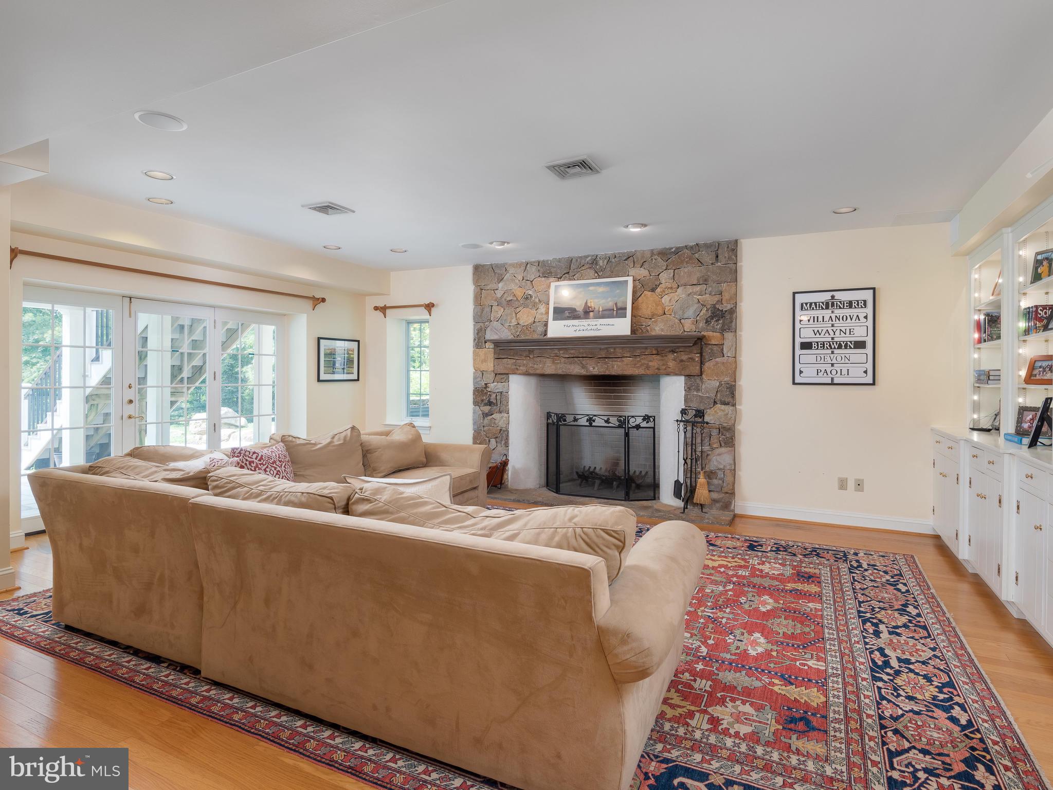 1275 Farm Road Berwyn, PA 19312 - Photo 36 of 48 Finished Basement/ Lower Level Family Room