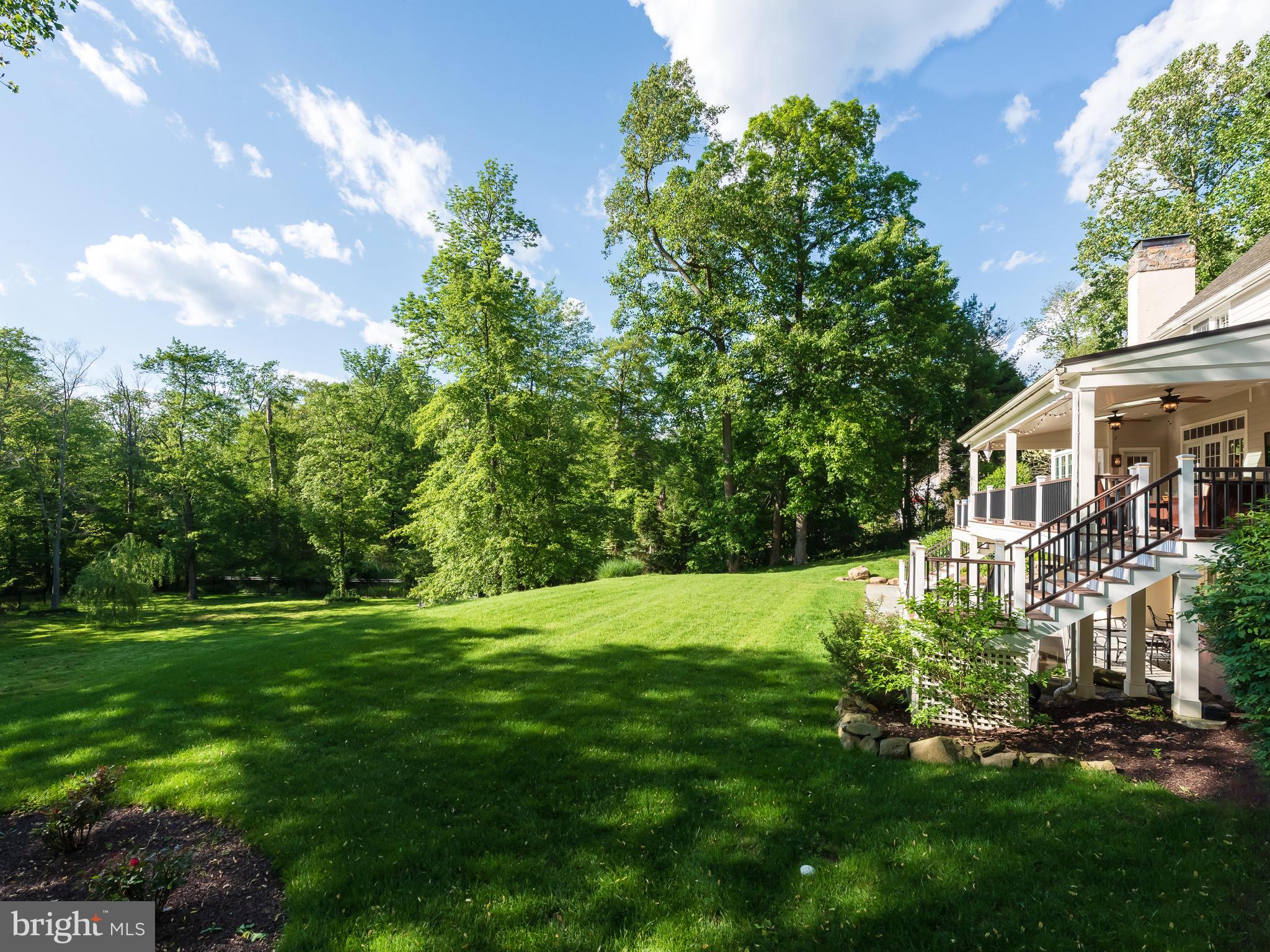 1275 Farm Road Berwyn, PA 19312 - Photo 39 of 48 Gorgeous Private Yard and Wooded View