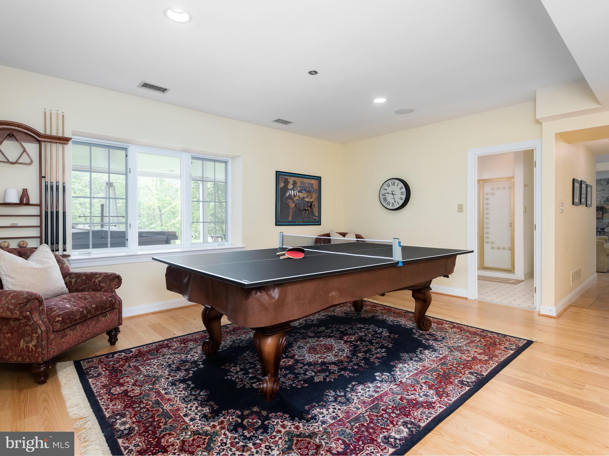 1275 Farm Road Berwyn, PA 19312 - Photo 42 of 48 Lower Level Rec Room - View of Hot Tub and Patio