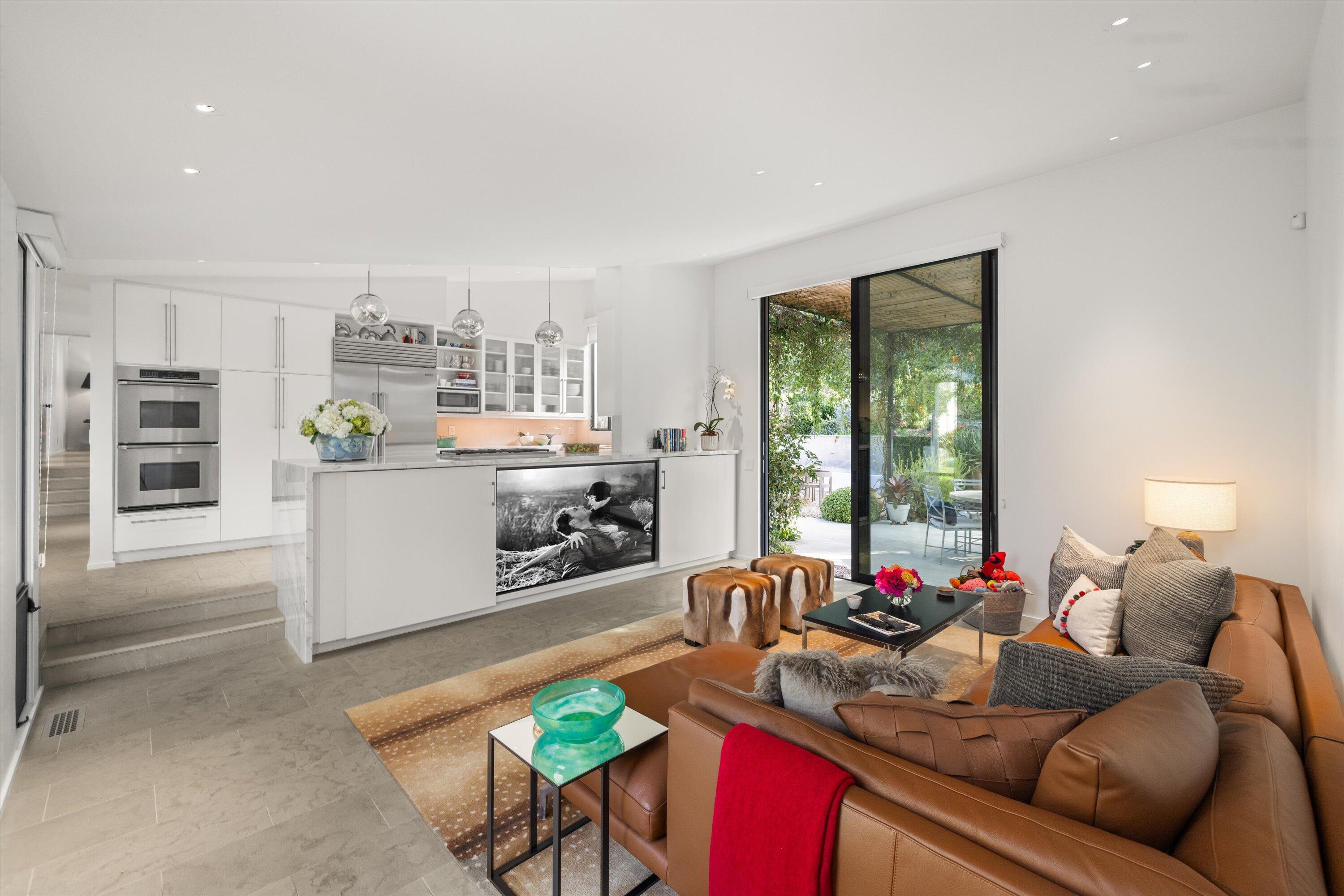 448 Court Place Montecito, CA 93108 - Photo 13 of 33 a living room with furniture and a large window